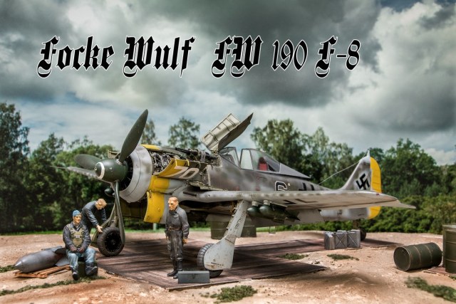 Focke Wulf FW 190 F-8 в 32м