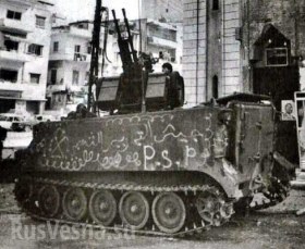 БТР М113 с ЗПУ-2 Ливан 1980е