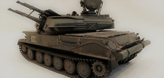 ZSU-23-4 SHILKA SELF-PROPELLED ANTI-AIRCRAFT GUN