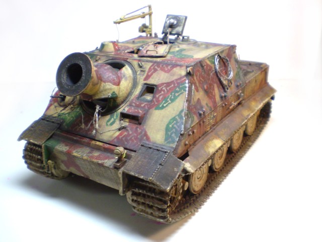 38 cm RW61 auf Sturmmorser Tiger (1001-я рота, Германия, 1945)
