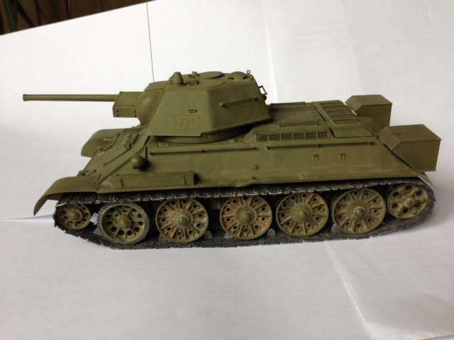 Т-34/76 с башней "гайкой"