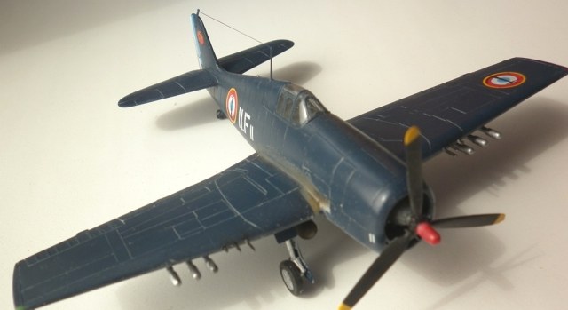 F6F-5, ВМС Франции, Индокитай, 1955 год