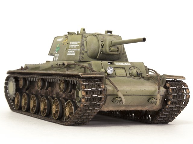 КВ-1 с башней СБ-157 (ЧКЗ, май 1942)