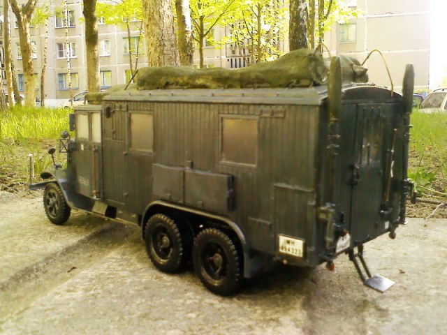 L3H163 Kfz.72 Немецкий автомобиль радиосвязи