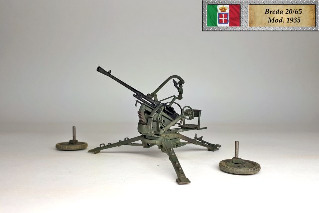 20-мм зенитная пушка Breda 20/65 mod.35 (Италия)