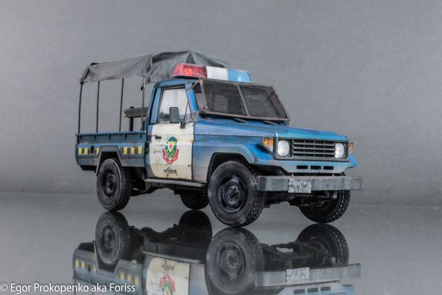 Toyota Land Cruiser - полиция НРБ