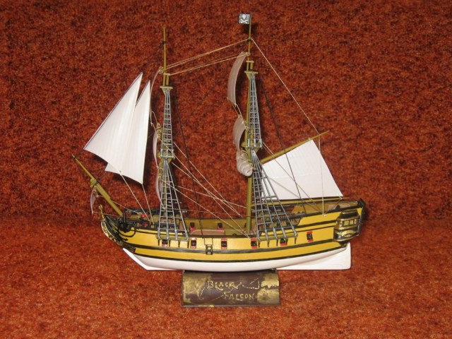 Black Falcon (Моделист, Пиратский бриг "Черный Сокол", Артикул 115003)