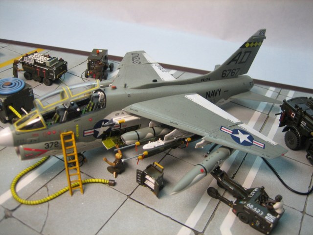 Аэродром США. Корсар II ТА-7С. 70 годы.