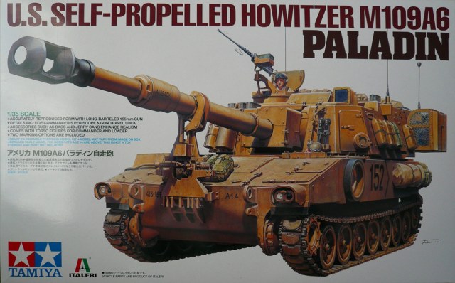 U.S. Self-Propelled Howitzer M109A6 Paladin