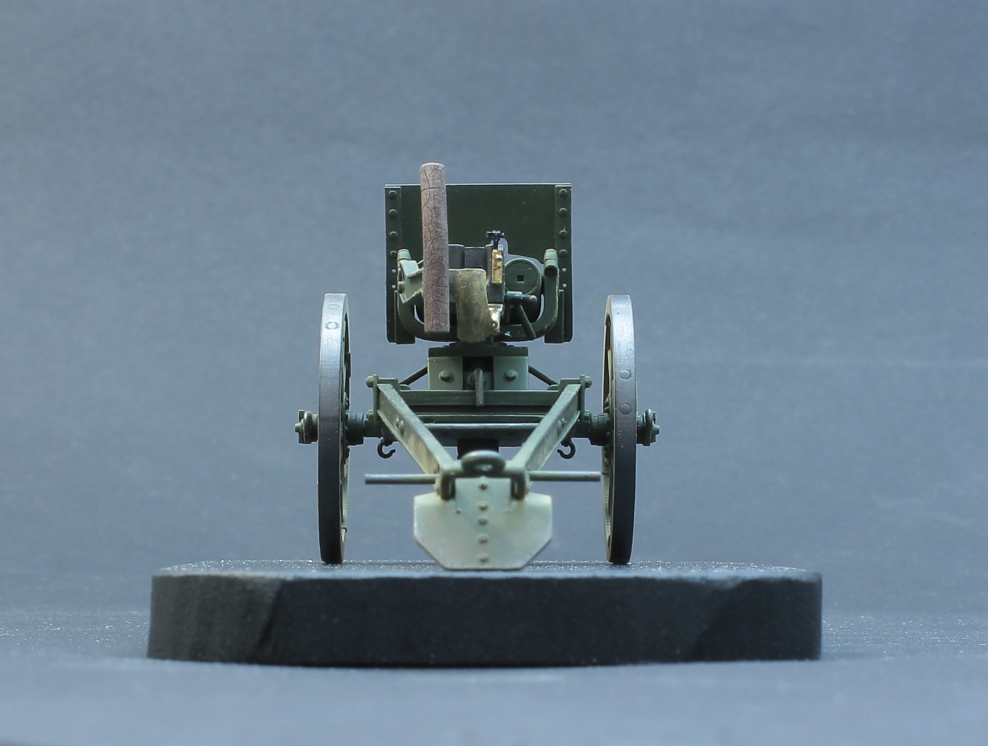 Пушка Гочкисса 47 мм (полевой лафет) 1/35