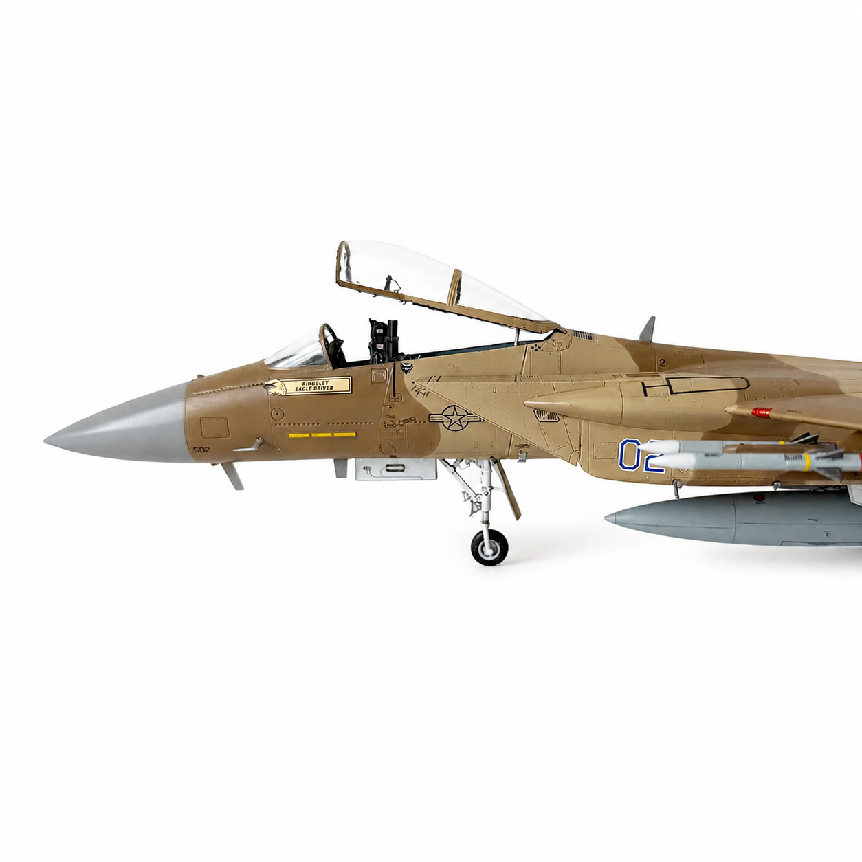 F-15C Aggressor squadron "Blue02"