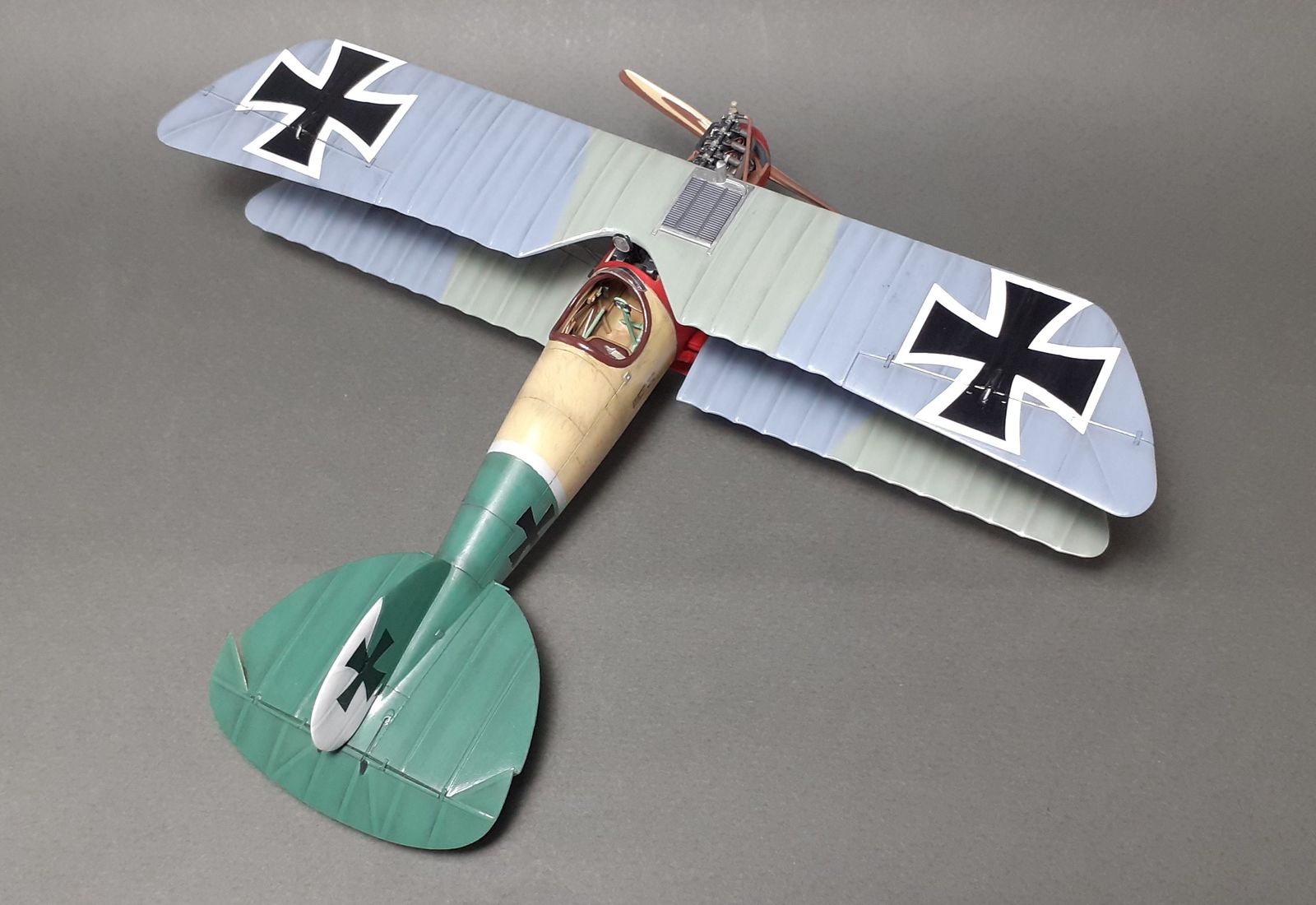 Albatros D.V (обр. 1917) (Manfred von Richthofen, Jasta 11, late 1917)