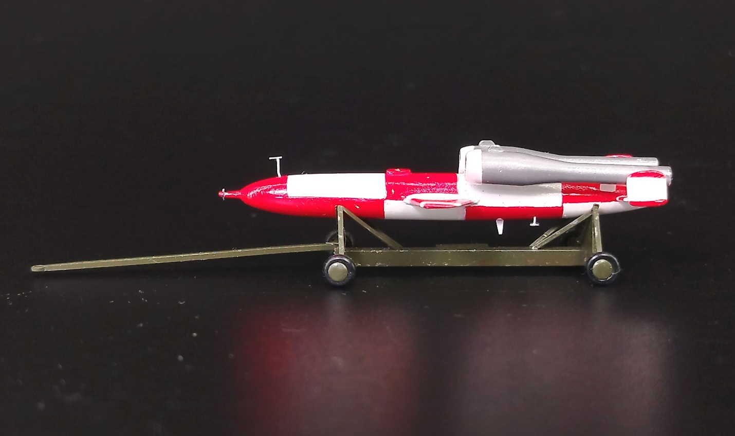 Самолёт-снаряд 16ХА (1/144, самодельная)