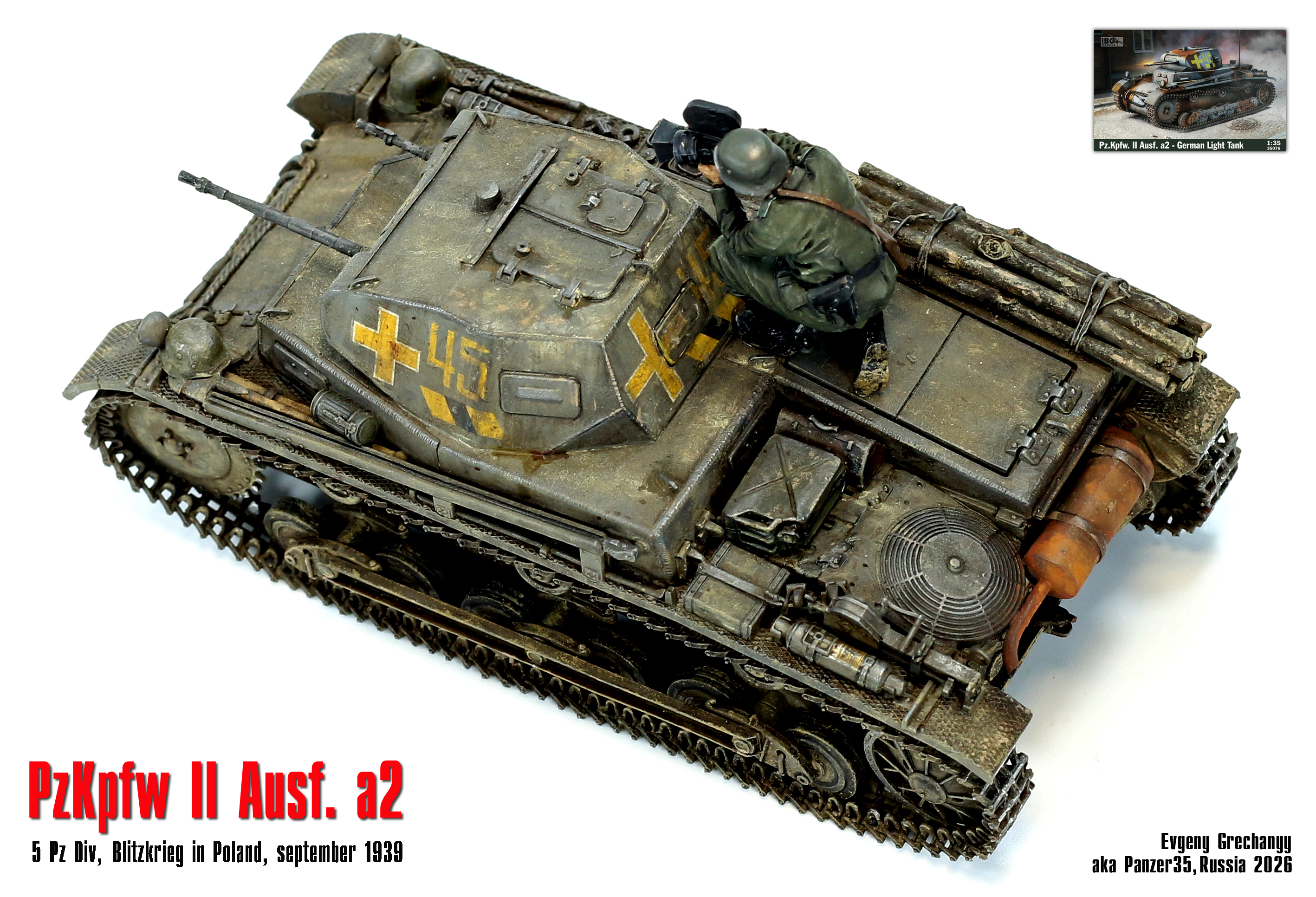 Panzer II Ausf. a2, Польша, 1939 г.