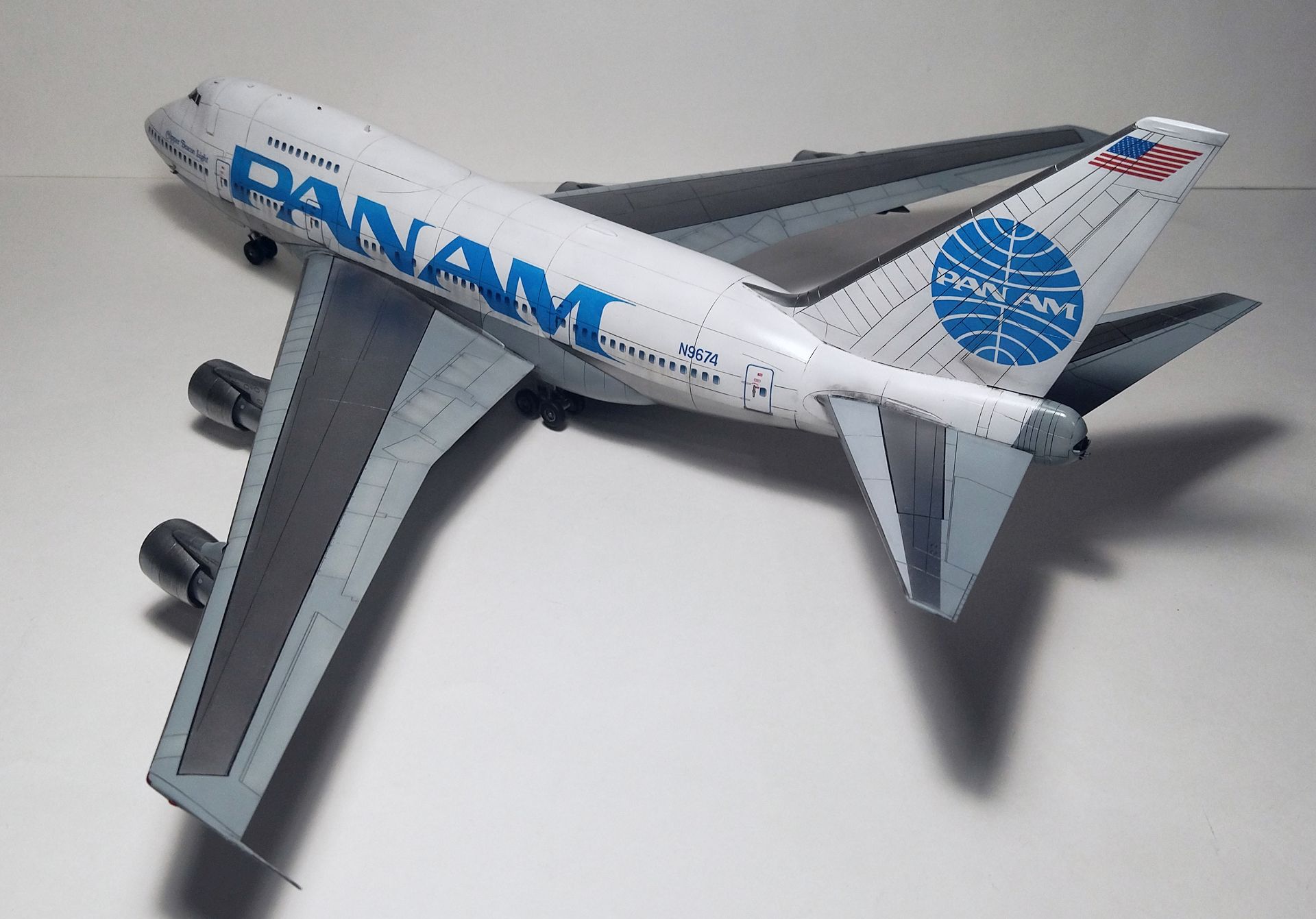 Boeing 747SP PanAm 1/144