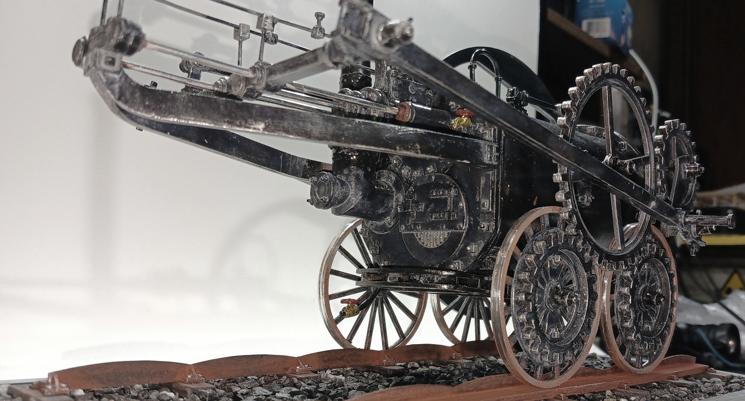 Паровой локомотив "Coalbrookdale" 1801г