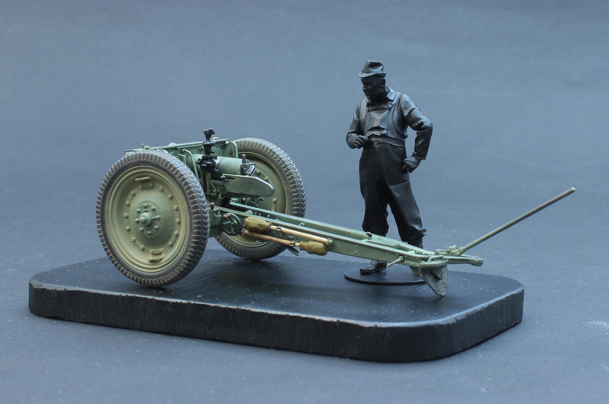 76-мм полковая пушка образца 1927 года (индекс ГРАУ — 52-П-353) 1/35