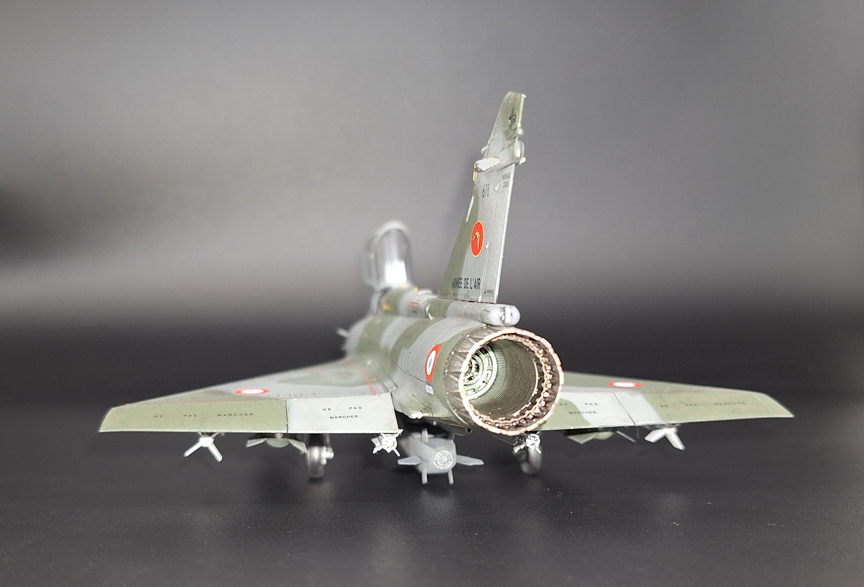 Mirage 2000D №678 3-JB, EC 02.003 Champagne