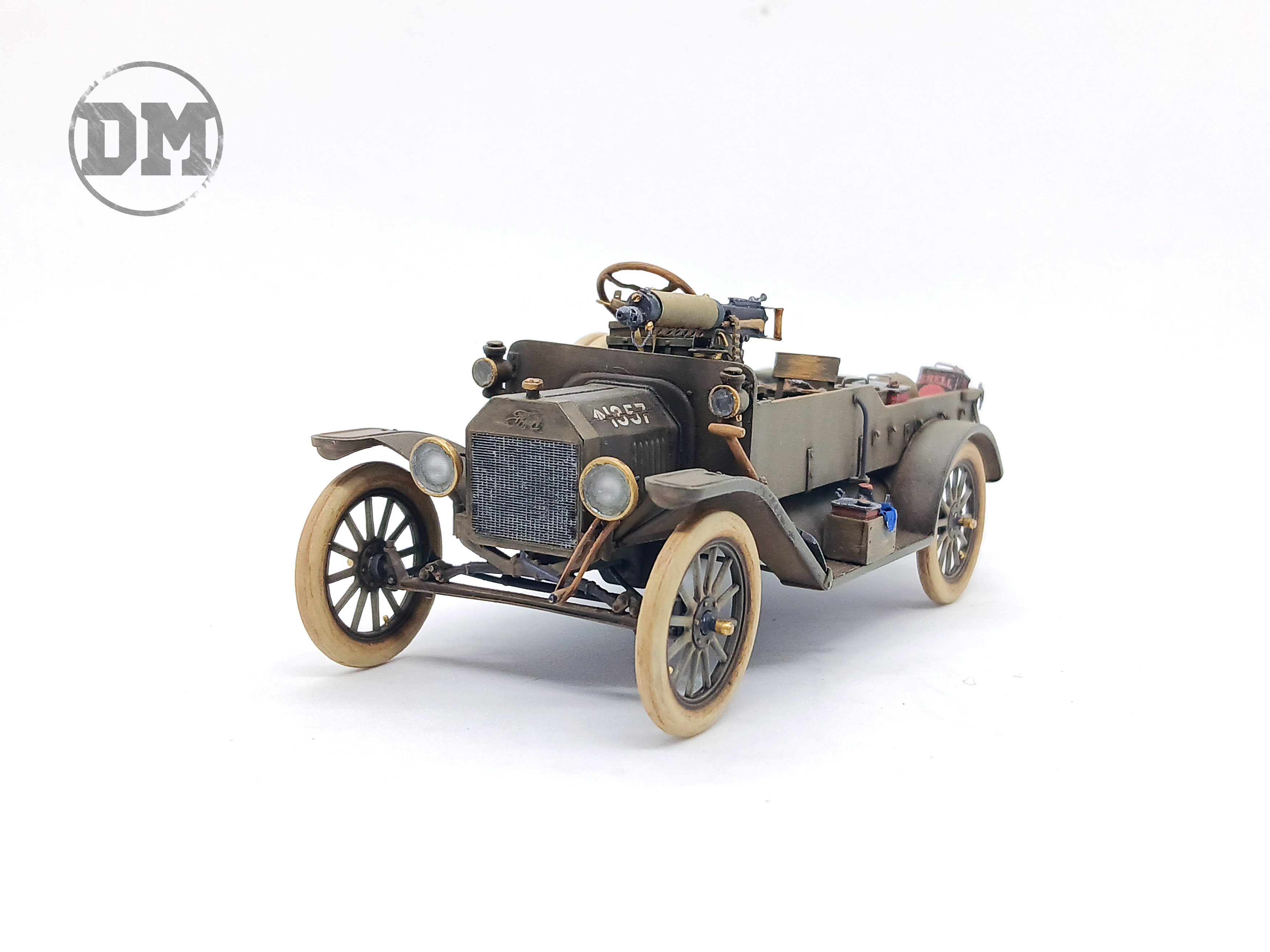 Скаут на базе Форд-Т 1915 г. "Британка Лиззи в мундире"