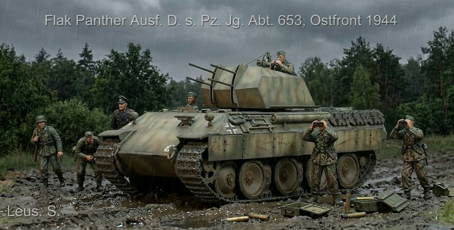 Flak Panther Ausf.D.s.Pz.Jg.Abt.653,Ostfront 1944