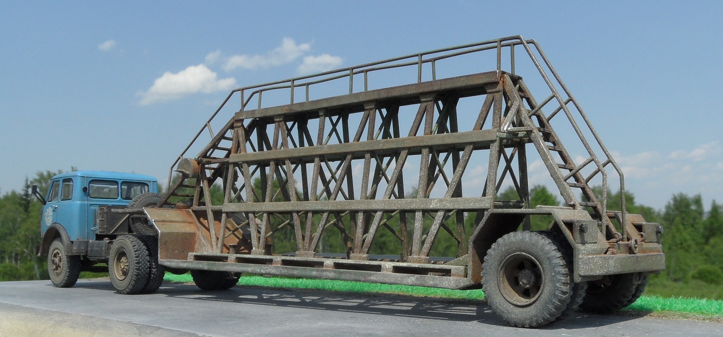 Маз 504 с Полуприцепом НАМИ-790