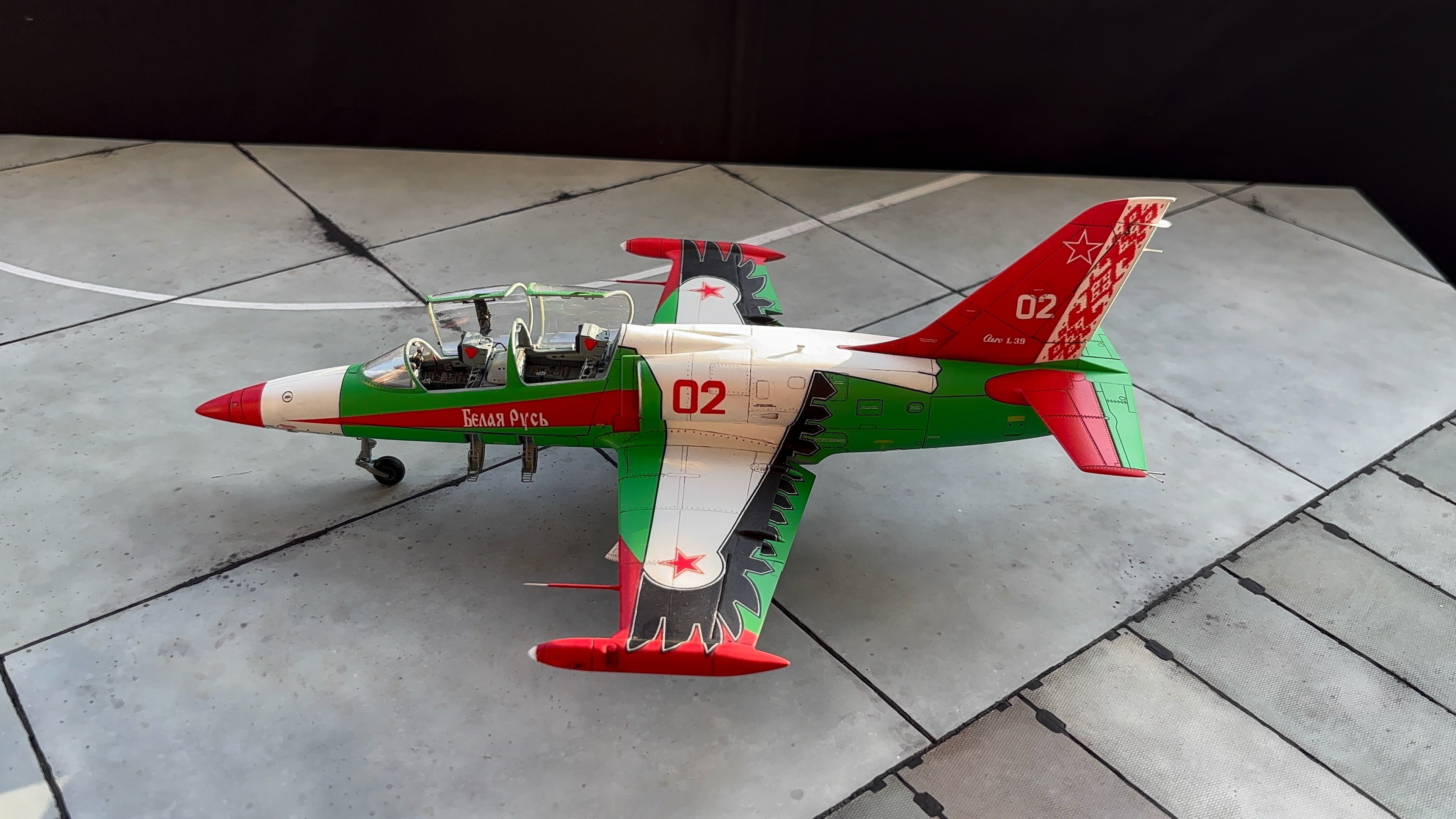 L-39С Albatros ВВС и ПВО РБ (б.н. 02)