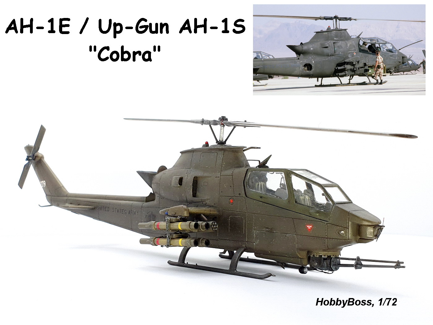 AH-1E / Up-Gun AH-1S "Cobra"