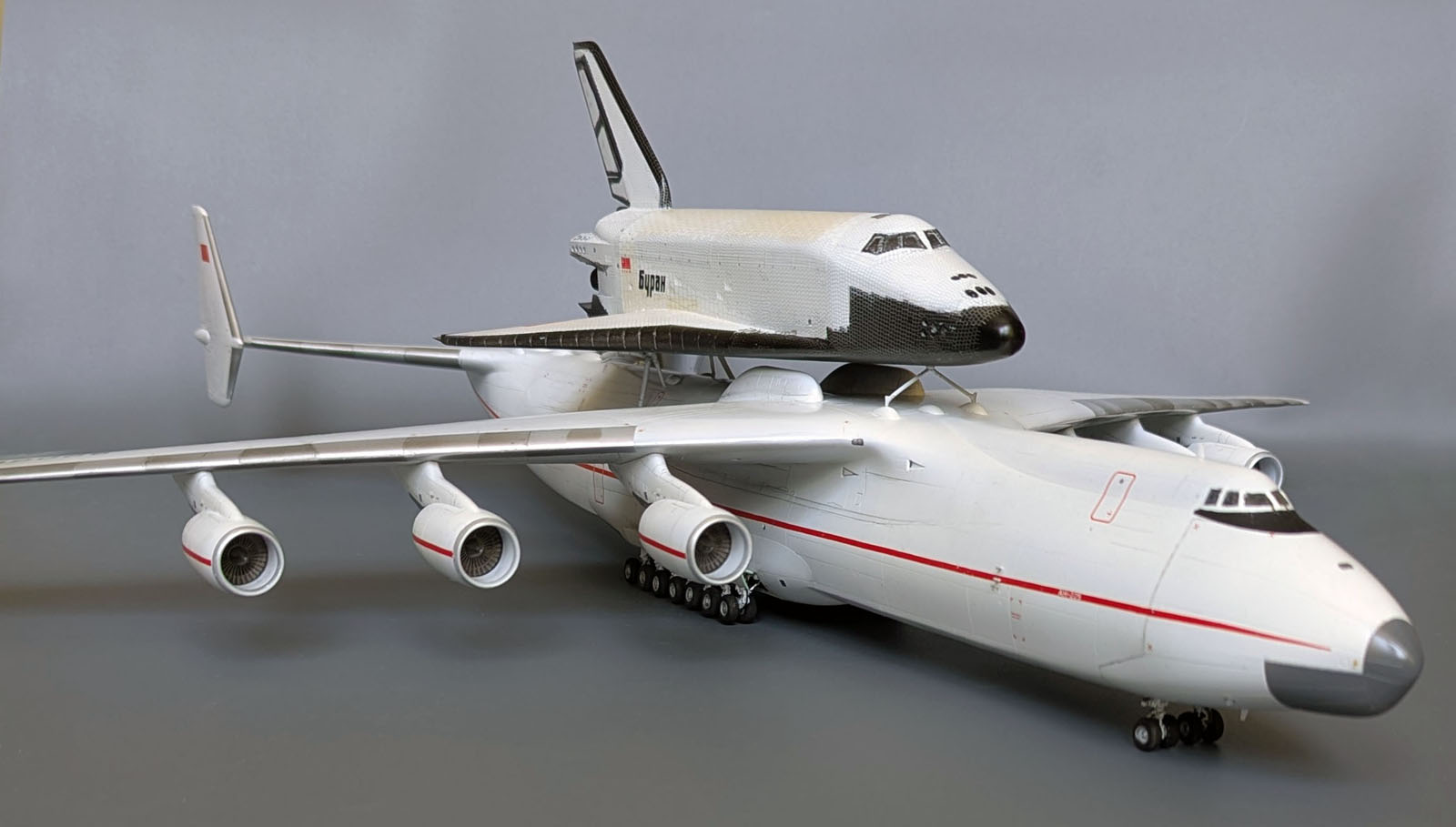 Ан-225 "Мрия" и КК "Буран"