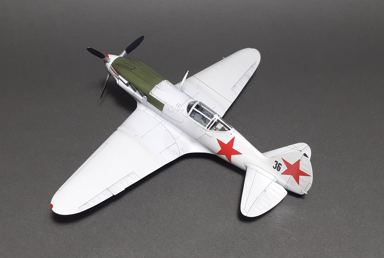 МиГ-3 (обр. 1941) (12 ГИАП, 6 ИАК ПВО) (б.н. 36)