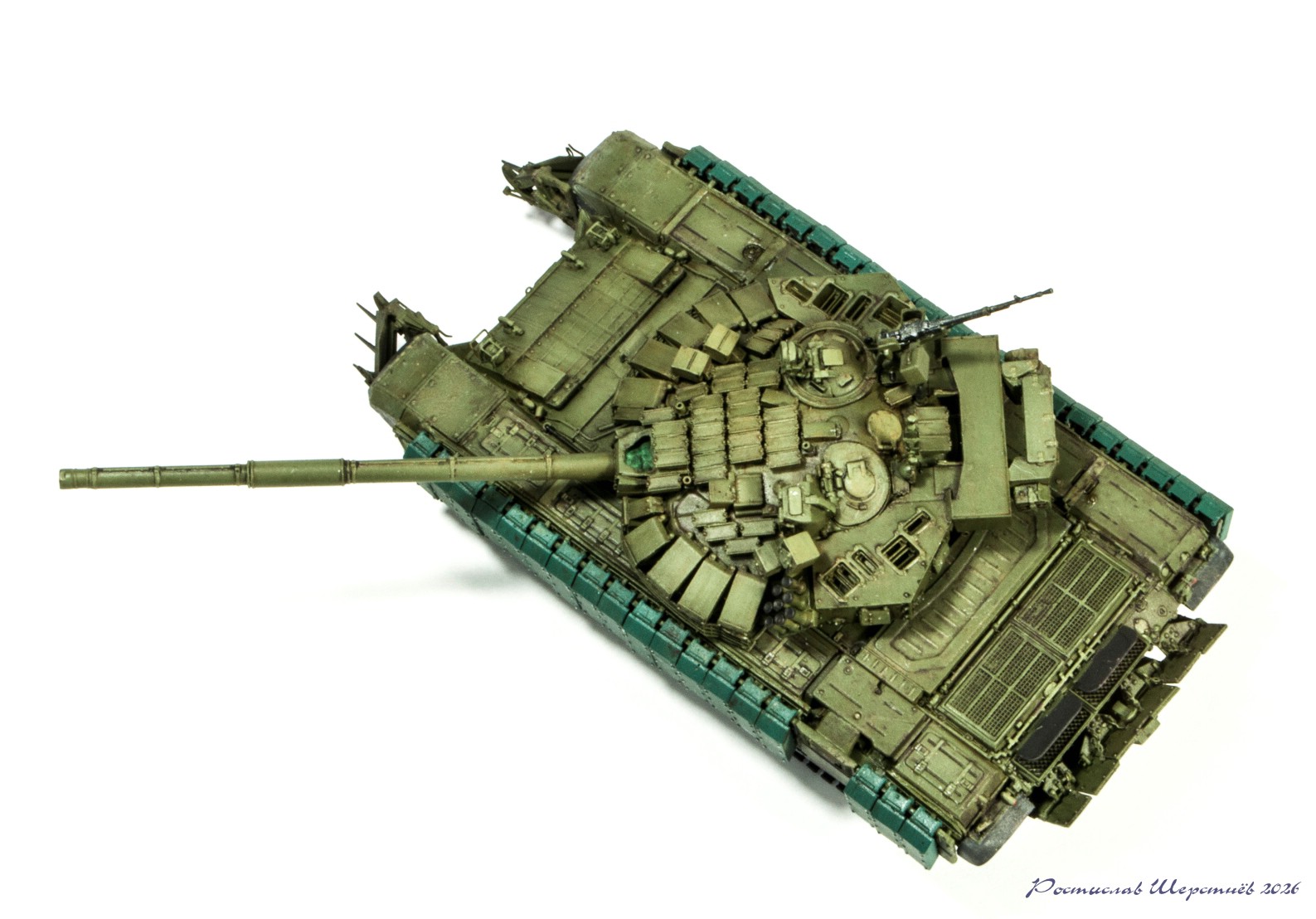 Т-72Б3АМ с КАЗ Арена-М образца 2025 года