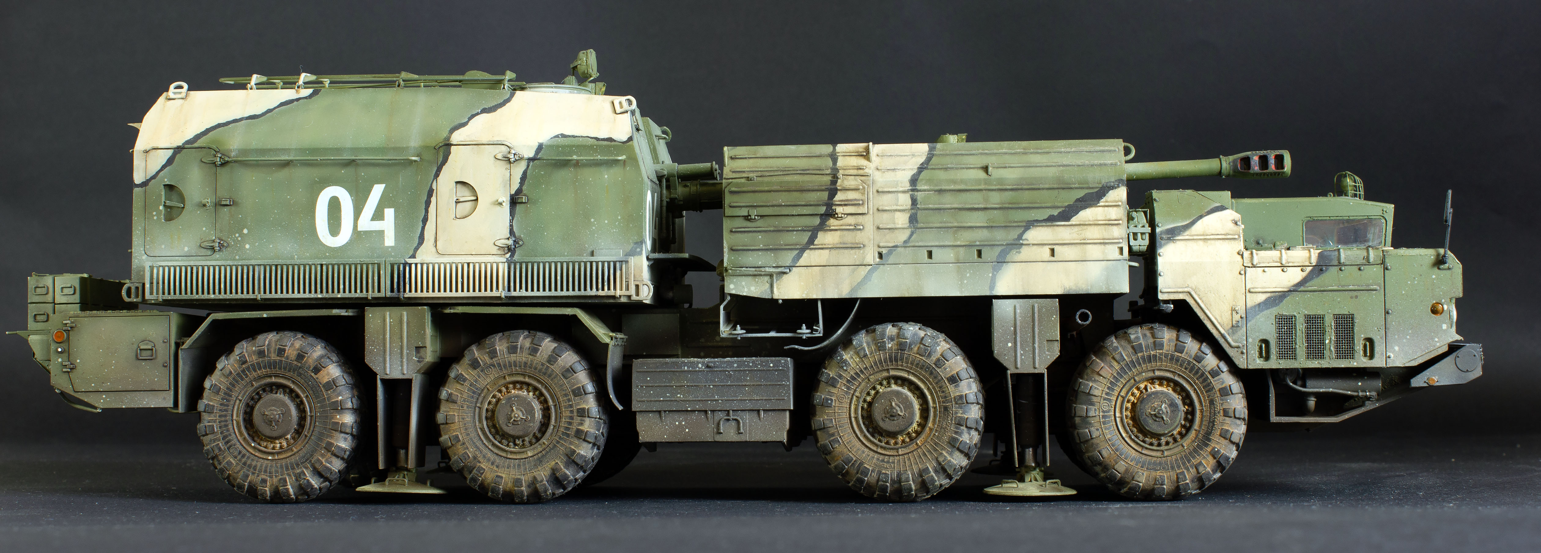 130мм САУ А-222 "Берег"