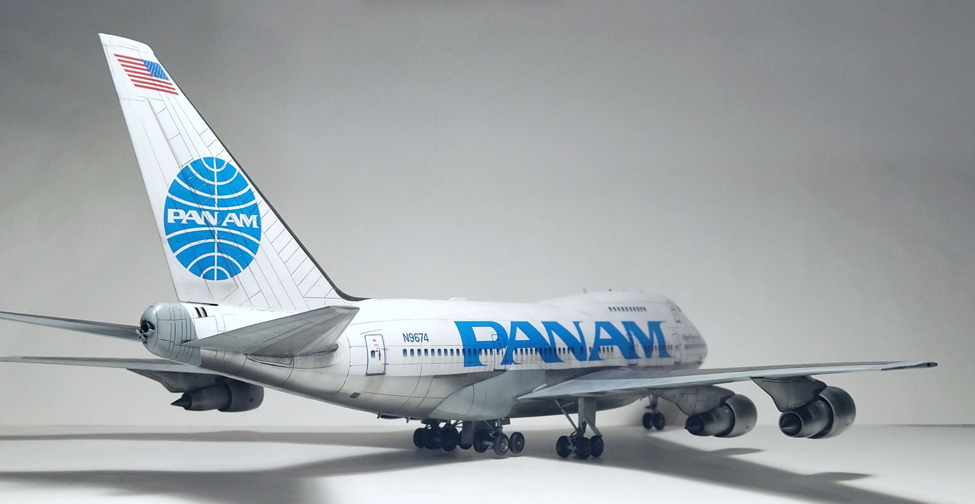 Boeing 747SP PanAm 1/144