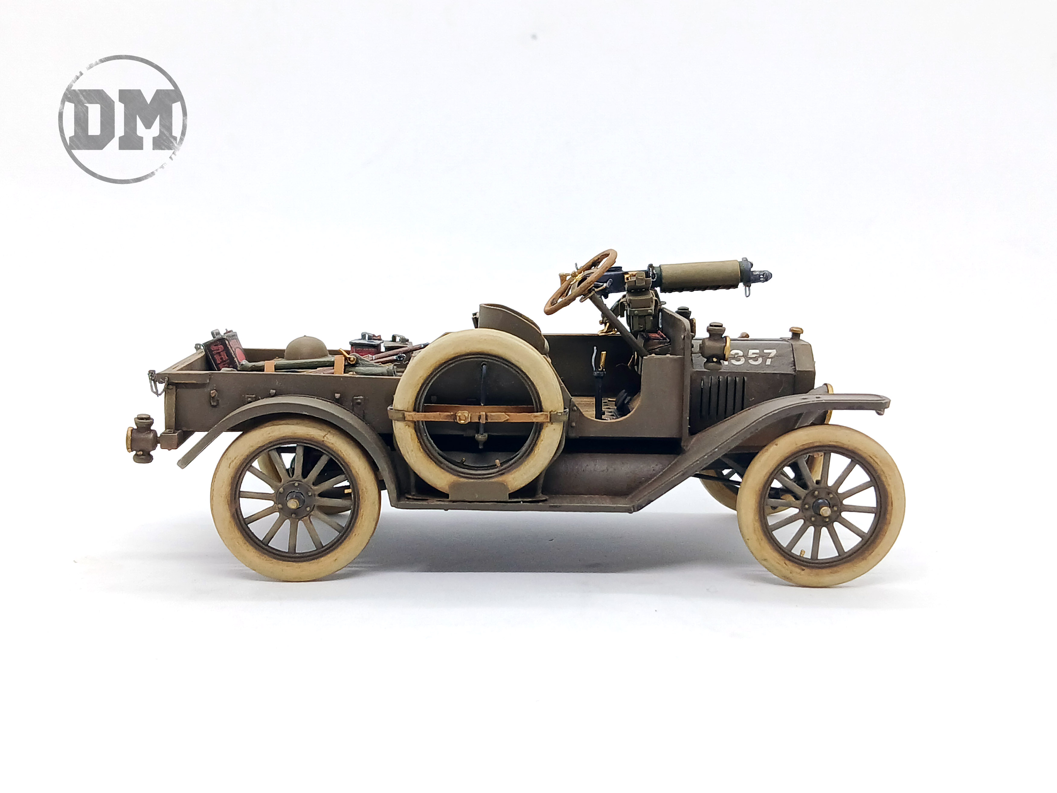 Скаут на базе Форд-Т 1915 г. "Британка Лиззи в мундире"
