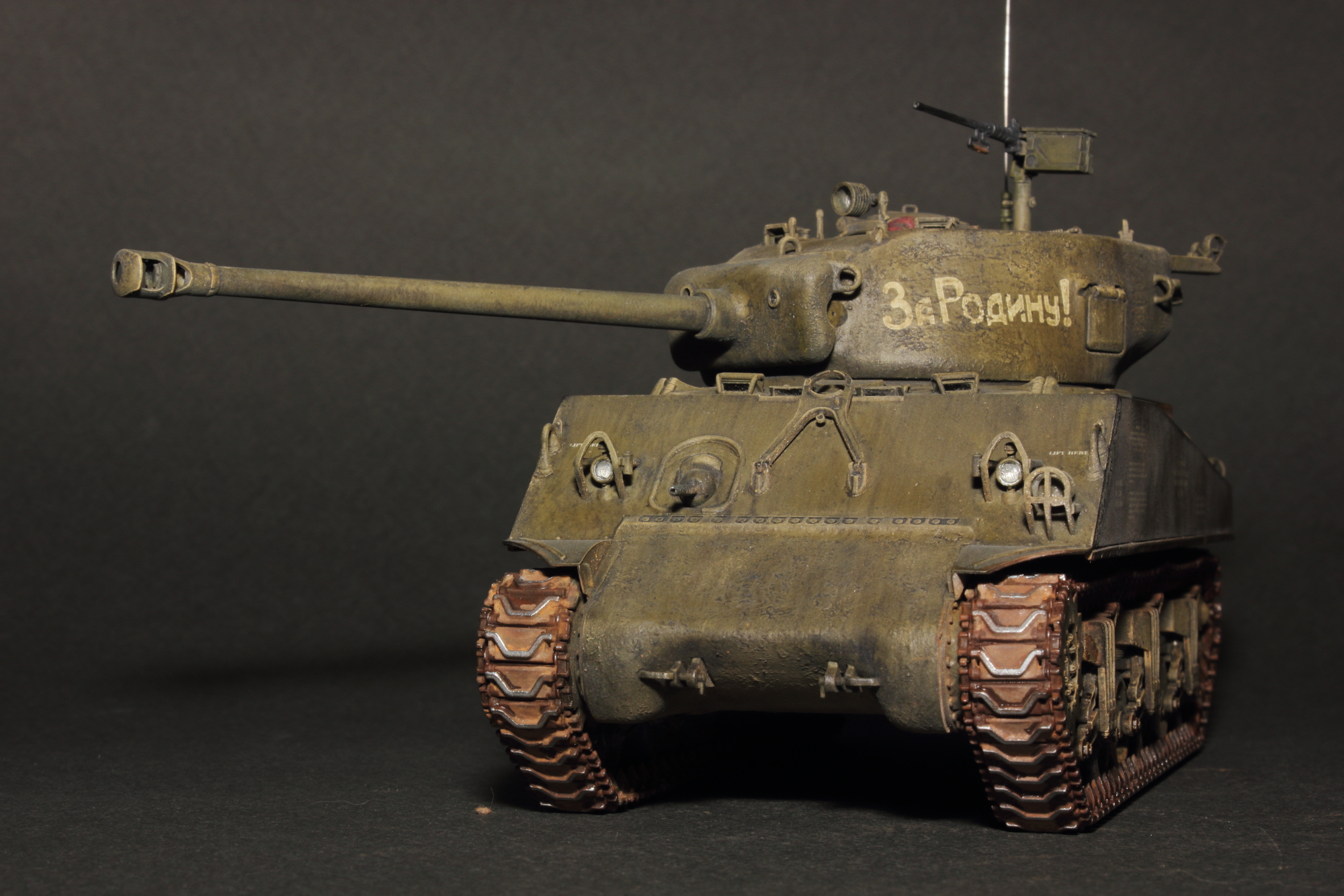 Американский средний танк М4А2(76)W "Sherman" на службе в РККА