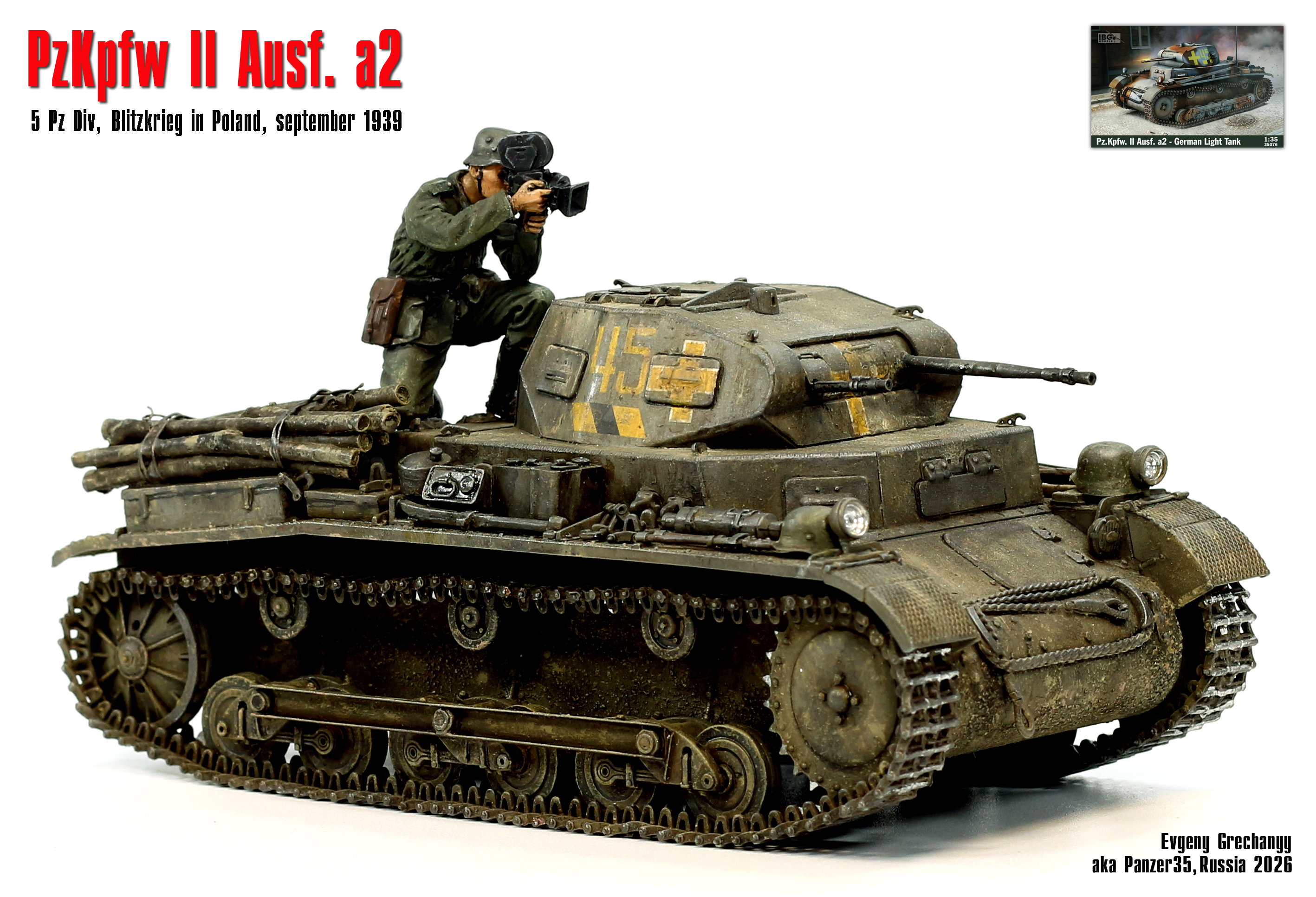 Panzer II Ausf. a2, Польша, 1939 г.