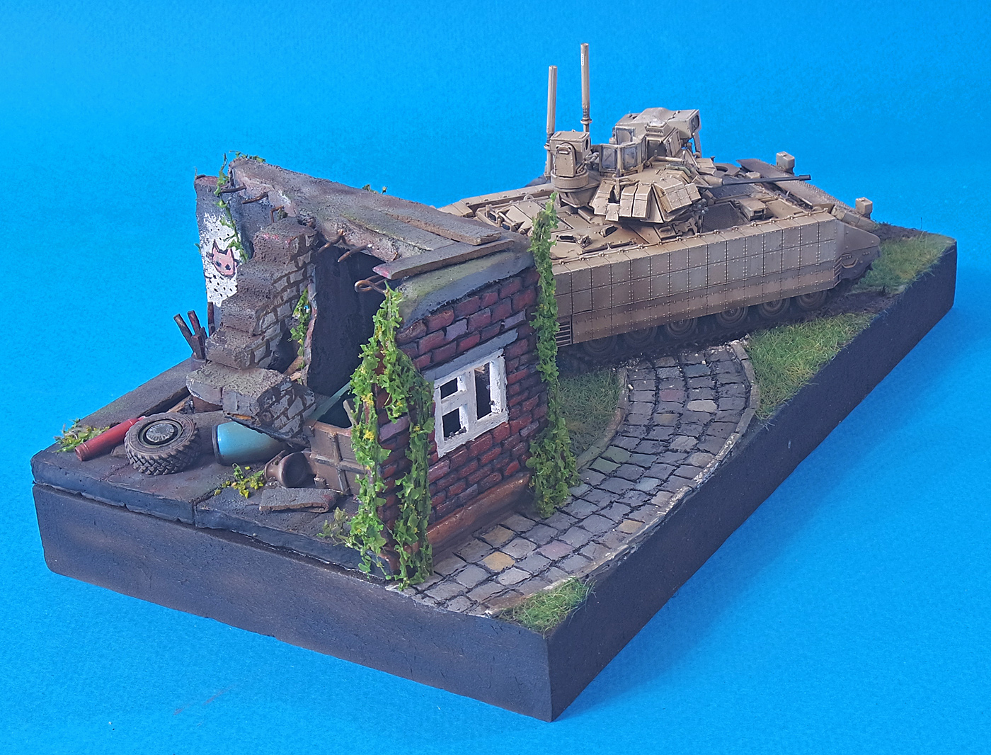 M2A3 Bradley на позиции