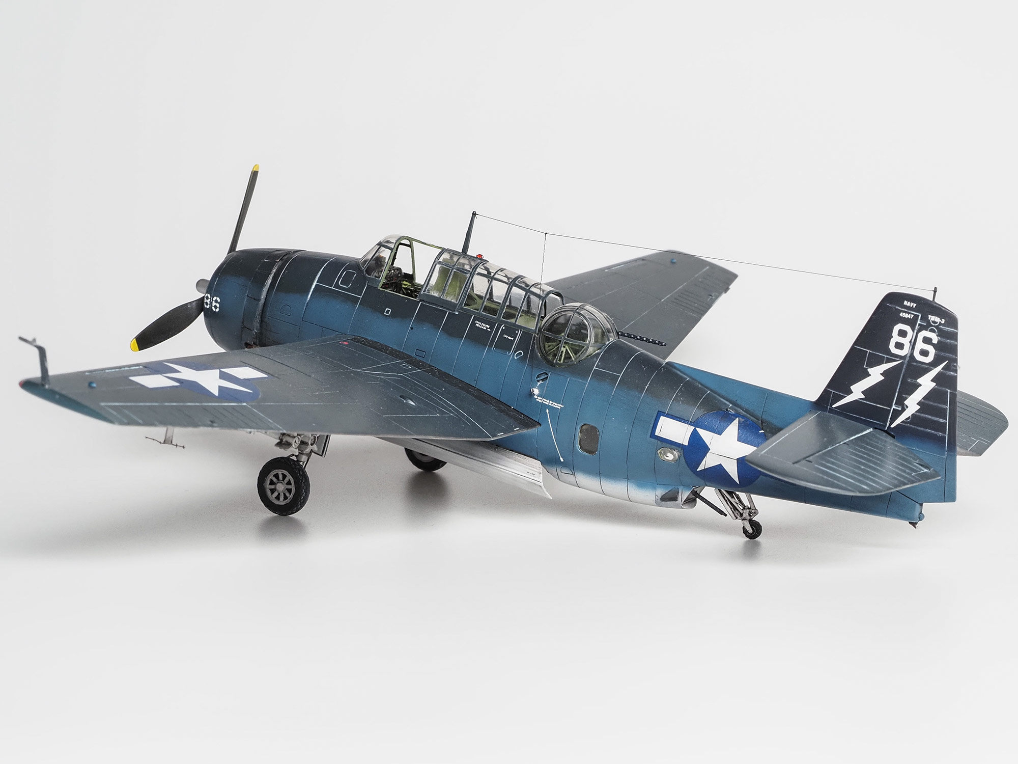 Grumman TBF-3 Avenger VC-88 USS Saginaw Bay  (CVE 94)