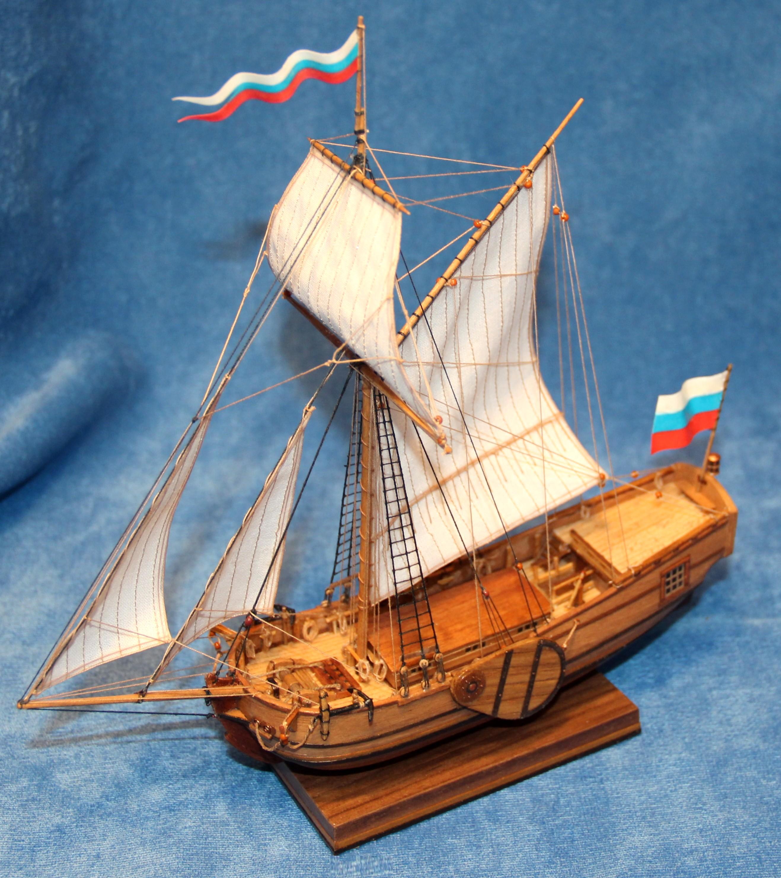 "Голландский" буер XVII-XVIII вв.