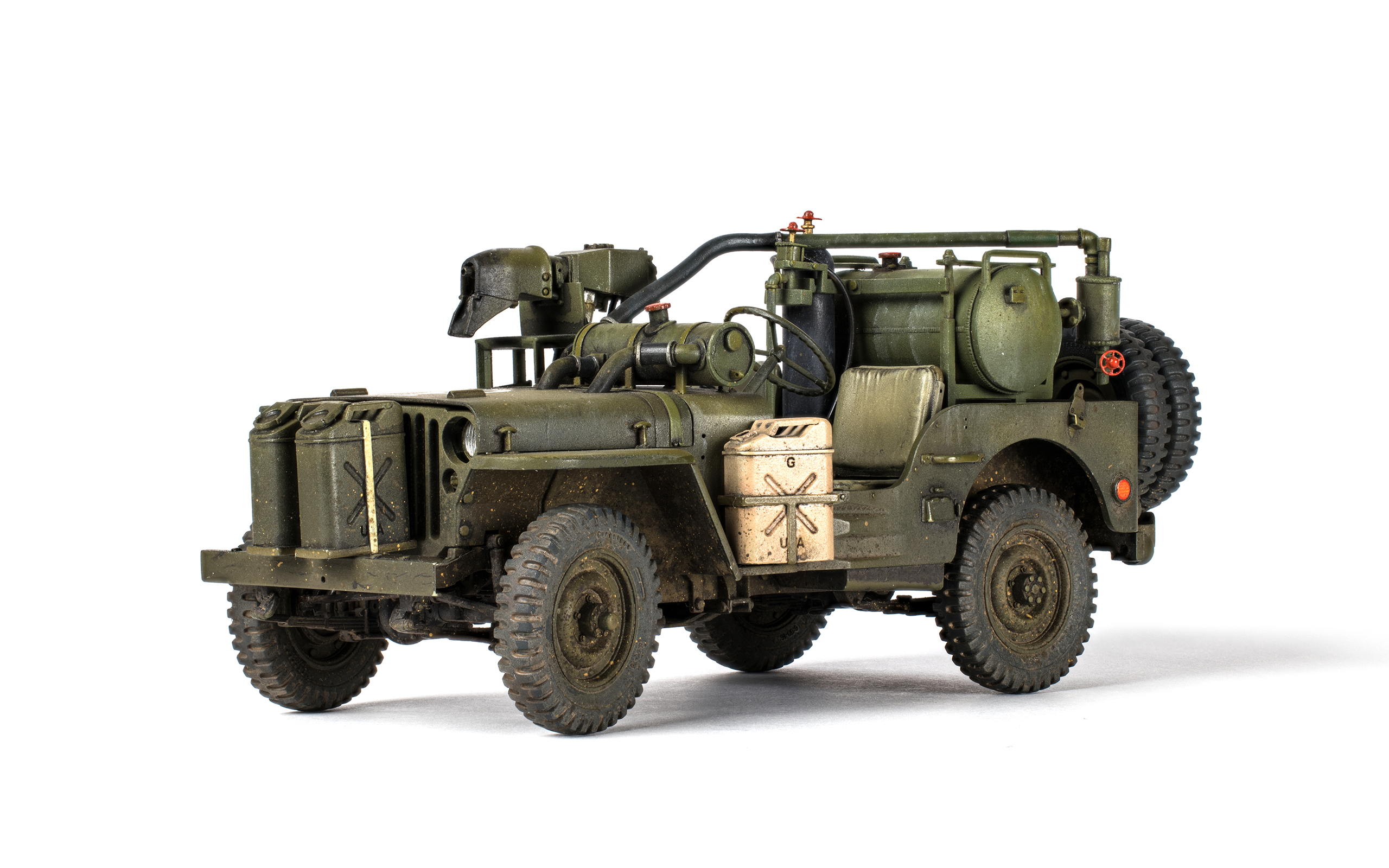 Wasp Flamethrower Jeep