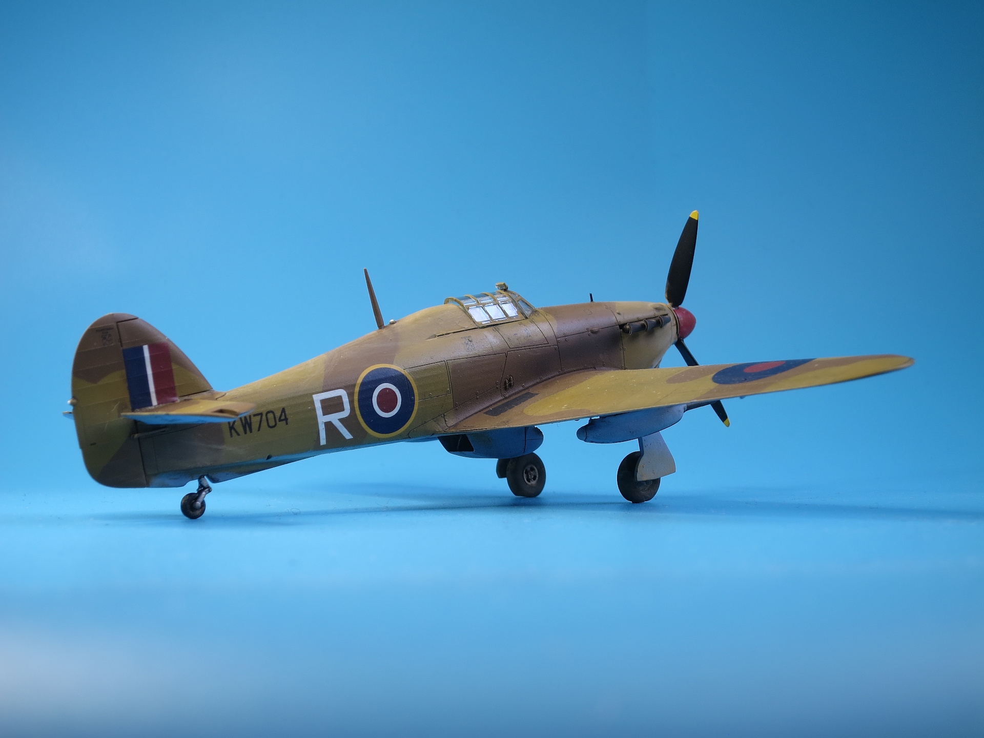 Hawker Hurricane Mk.IId "Christine" 6sq RAF, 1943, Тунис (Arma Hobby, 1/72)
