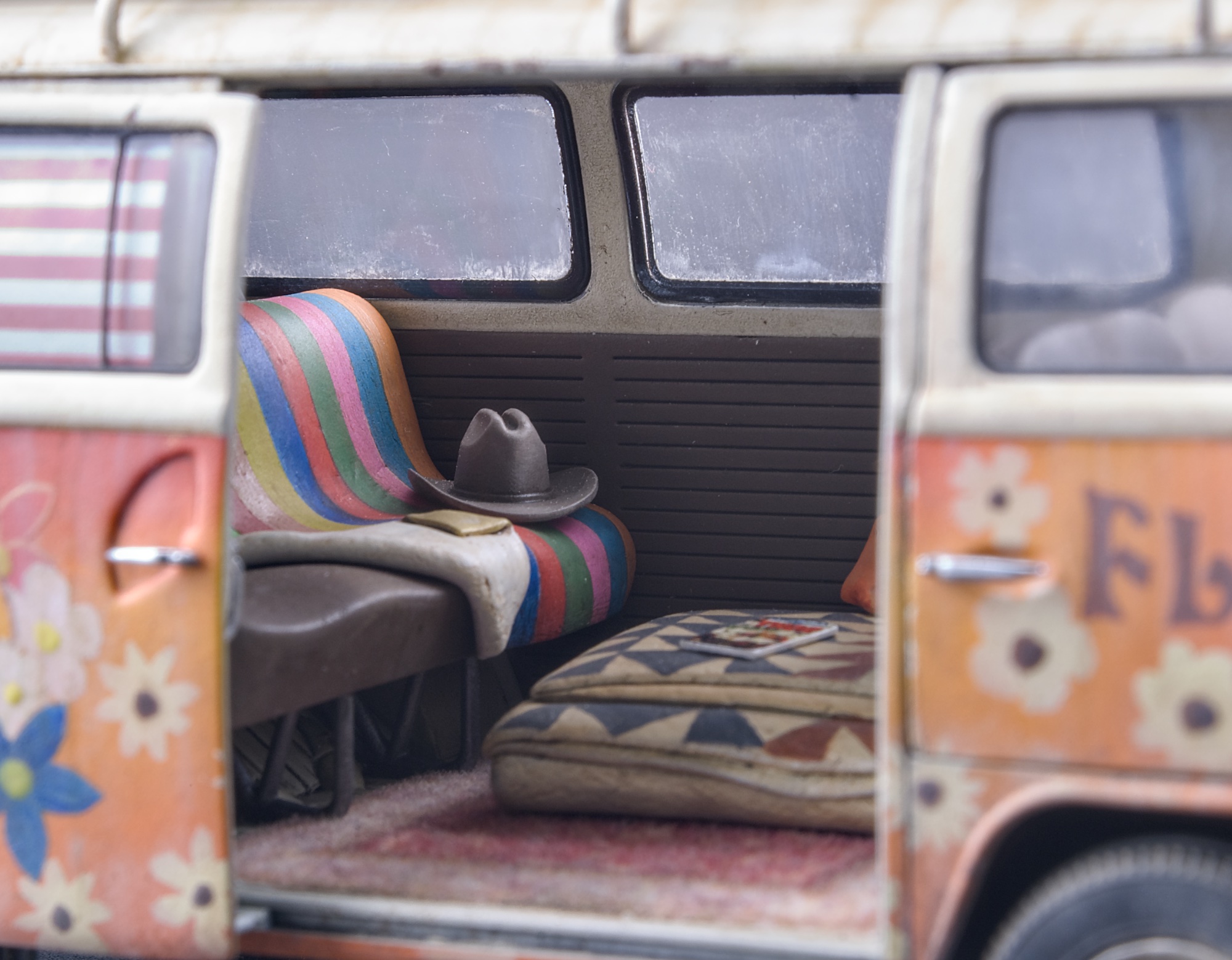 Hippie van (VW T2 1967)