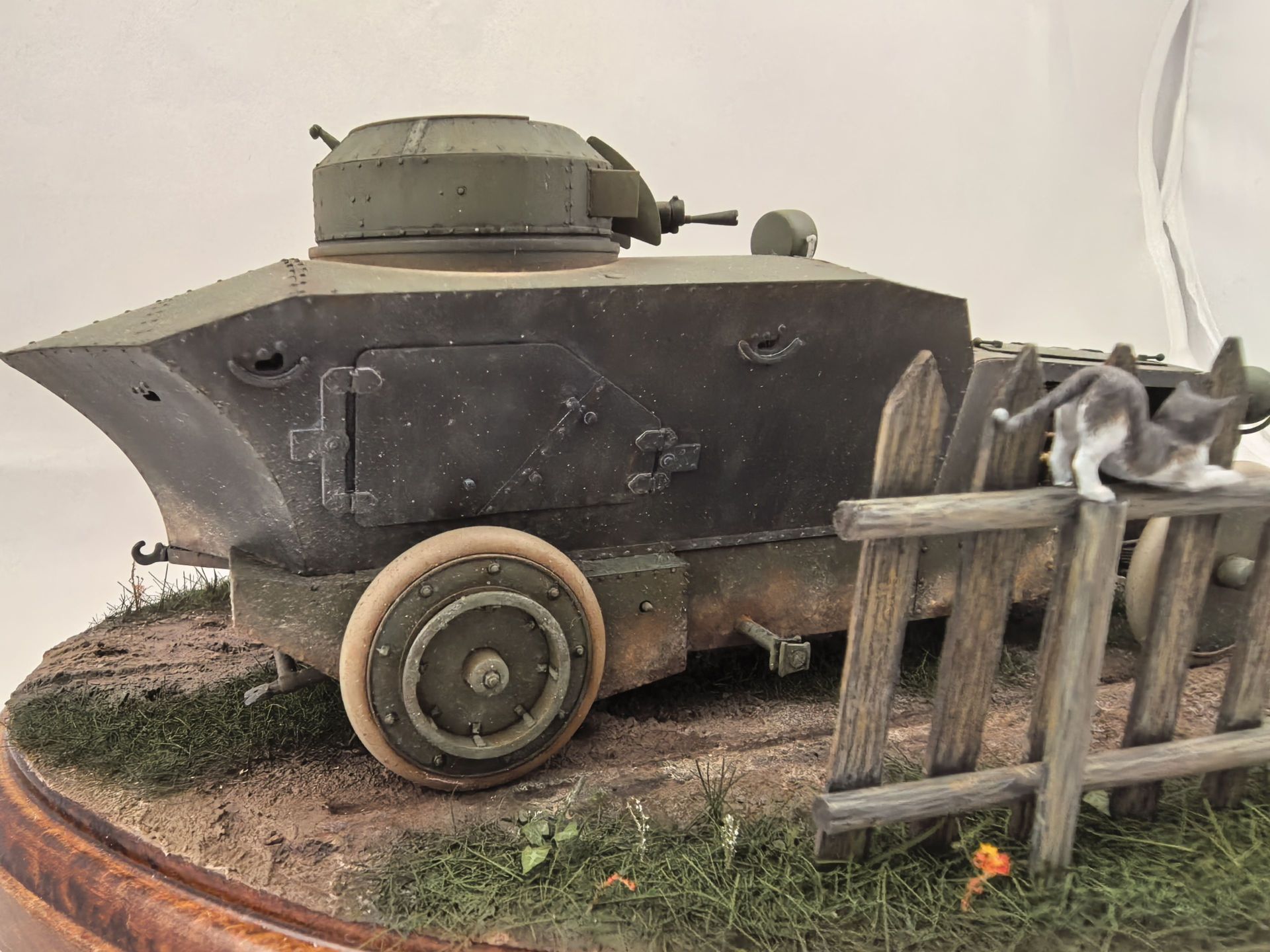 Romfell Panzerwagen