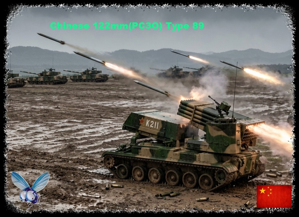 Chinese 122mm(РСЗО) Type 89,