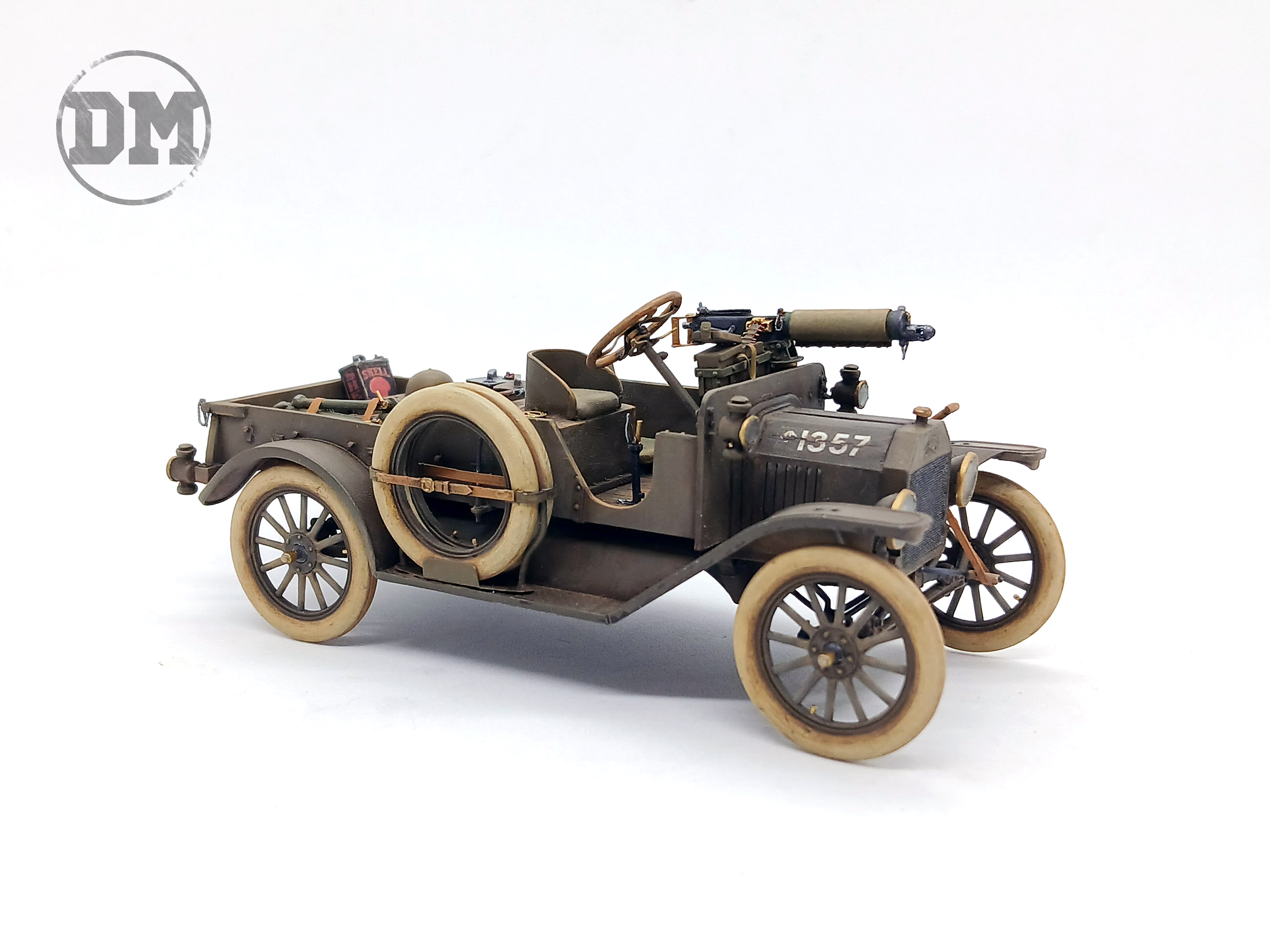 Скаут на базе Форд-Т 1915 г. "Британка Лиззи в мундире"