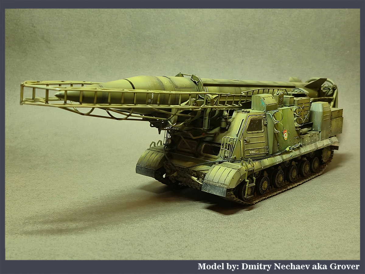 Ex-Soviet 2P19 Launcher w/R-17 Missile (SS-1C SCUD B) of 8K14 Missile System Complex