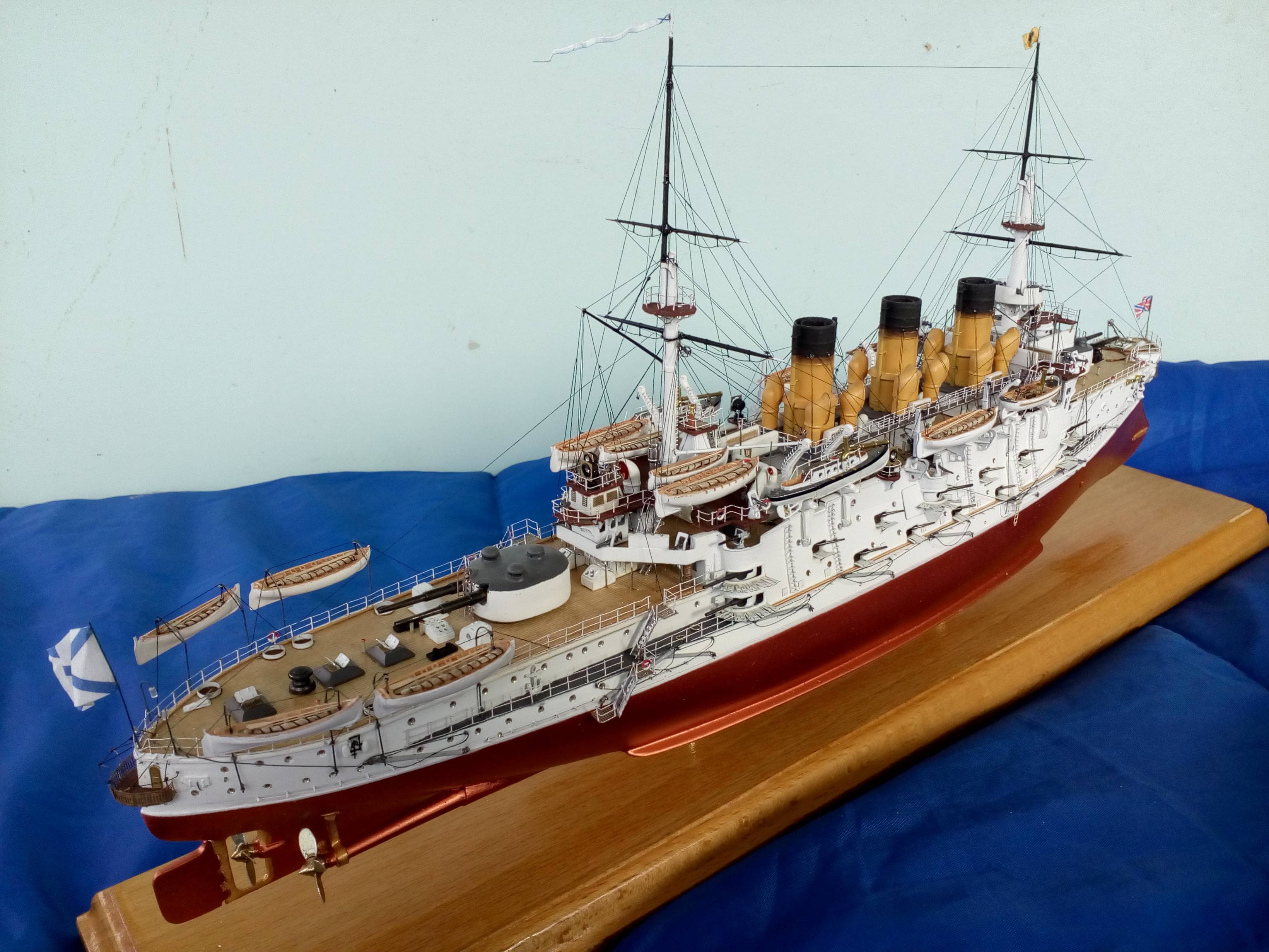 Эскадренный броненосец     Ослябя