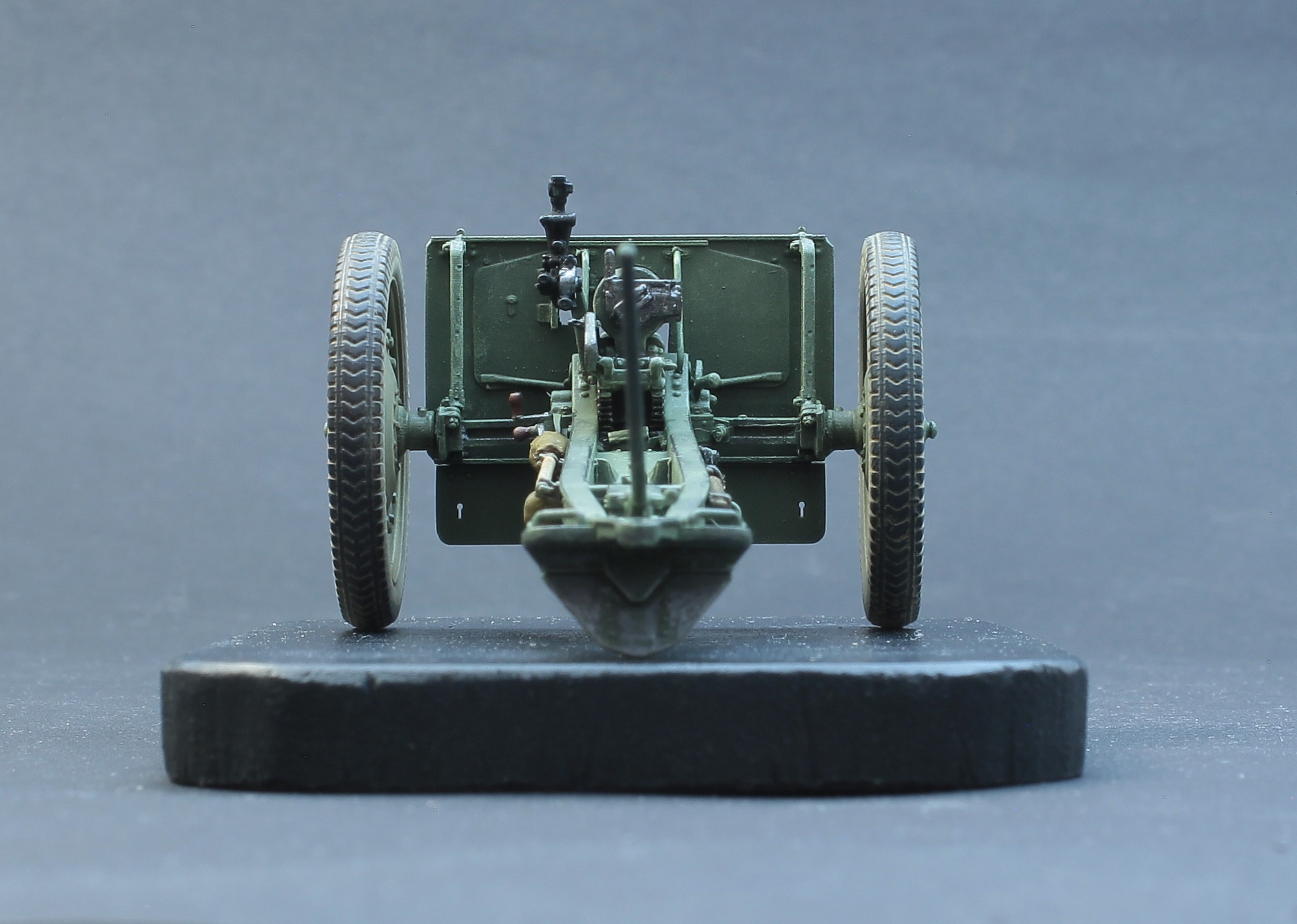 76-мм полковая пушка образца 1927 года (индекс ГРАУ — 52-П-353) 1/35