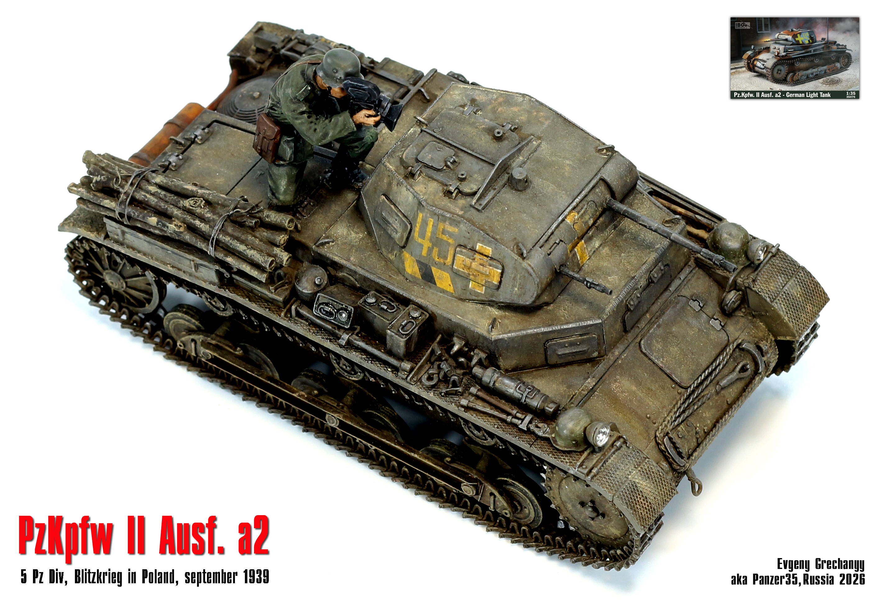 Panzer II Ausf. a2, Польша, 1939 г.