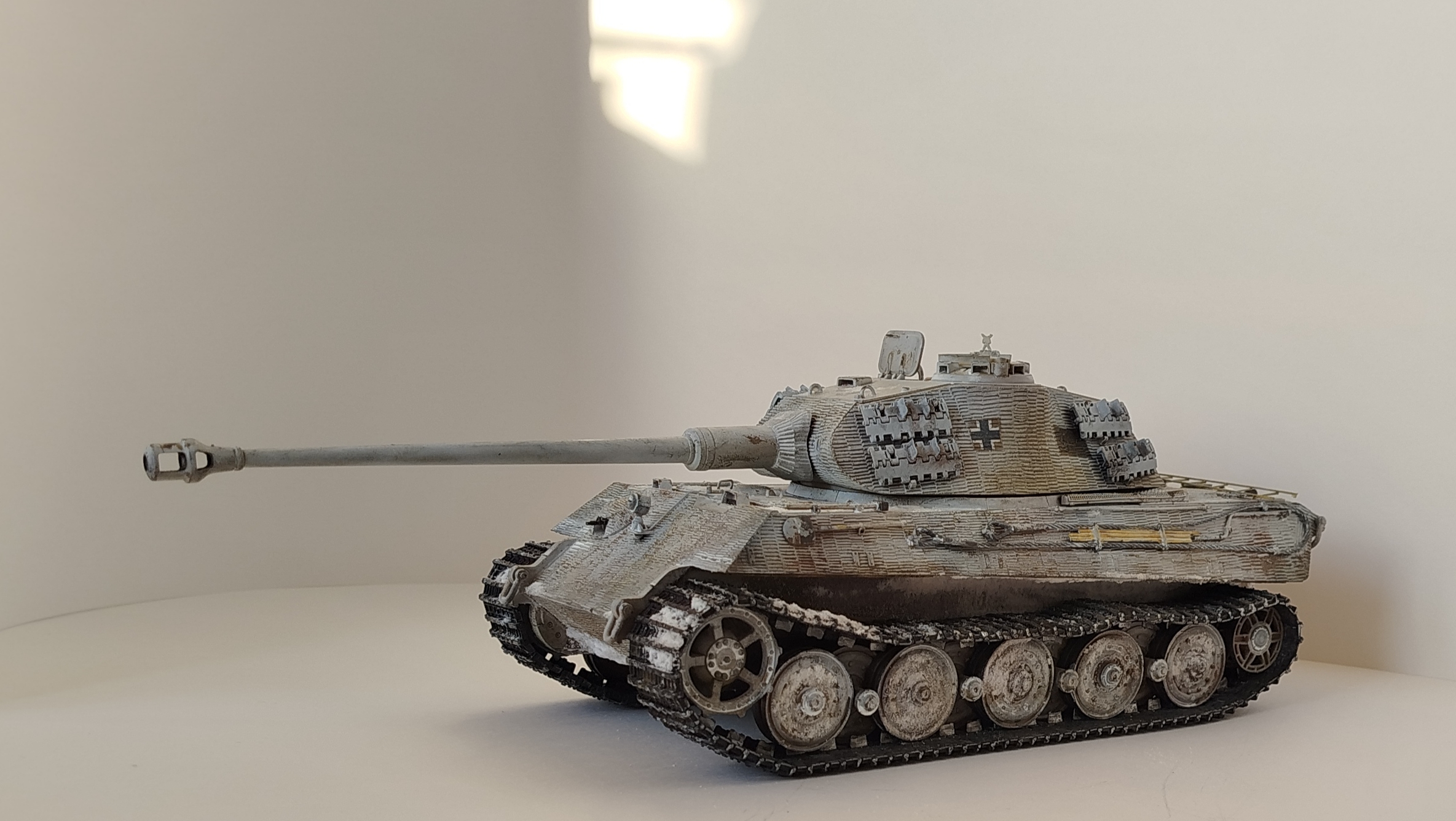Sd. Kfz. 182 King Tiger Porshe turret (full interior)