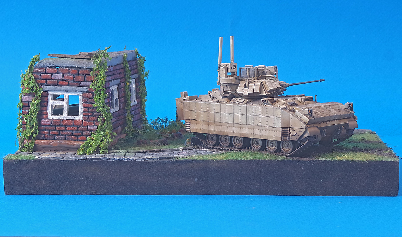 M2A3 Bradley на позиции